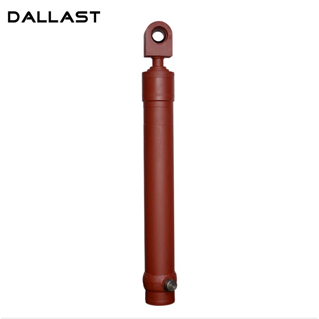 Silindr Telesgopig Dros Dro ar gyfer Tryc Sbwriel