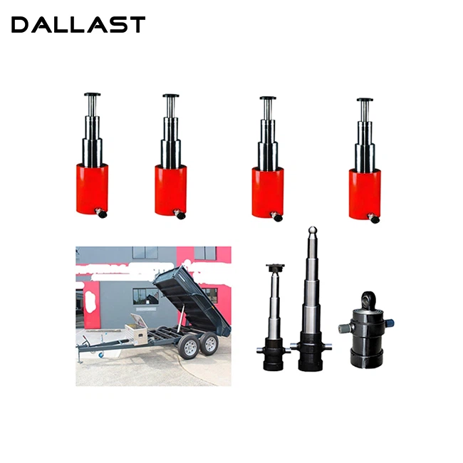 Silindr Hydrolig Telesgopig Bach